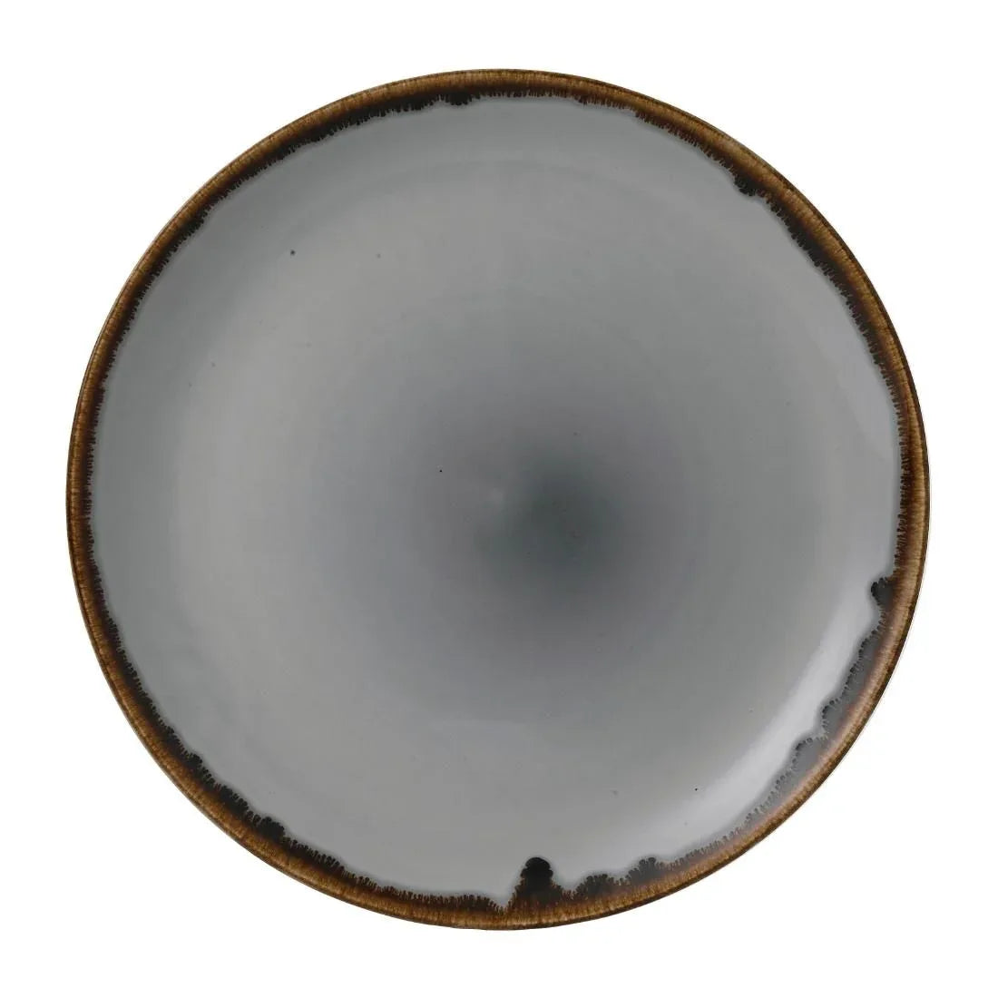 FE358 Dudson Harvest Grey Coupe Plate 286mm (Pack of 12) - JD Catering Equipment Solutions Ltd