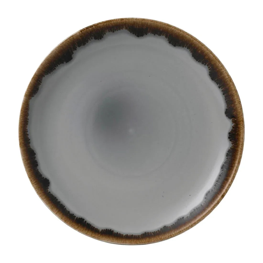 FE360 Dudson Harvest Grey Coupe Plate 220mm (Pack of 12) - JD Catering Equipment Solutions Ltd