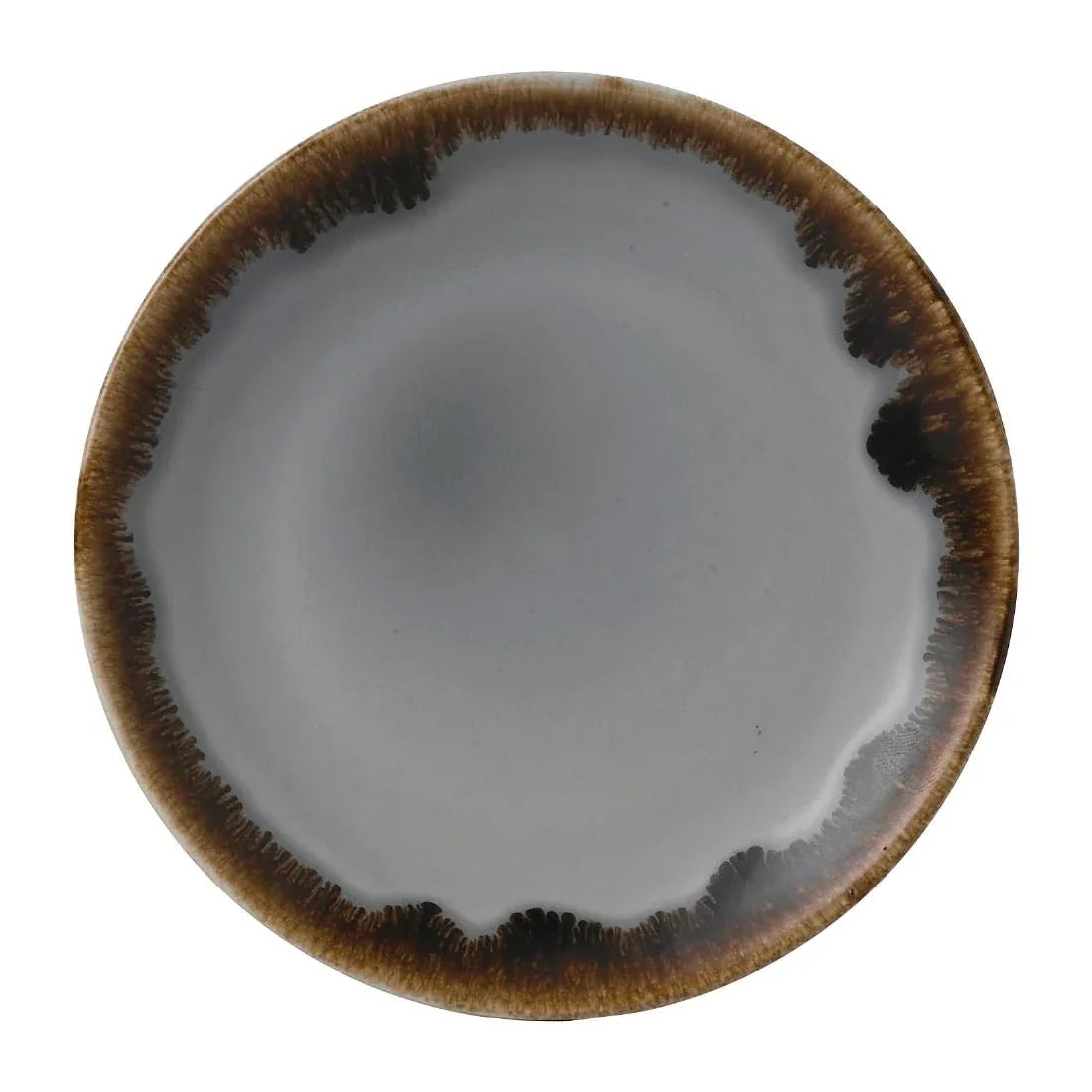 FE361 Dudson Harvest Grey Coupe Plate 165mm (Pack of 12) - JD Catering Equipment Solutions Ltd