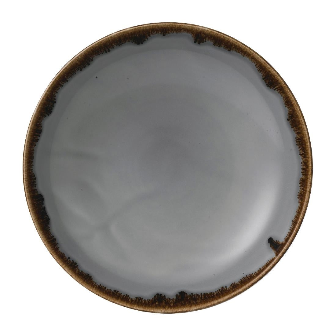 FE363 Dudson Harvest Grey Coupe Bowl 248mm (Pack of 12) JD Catering Equipment Solutions Ltd