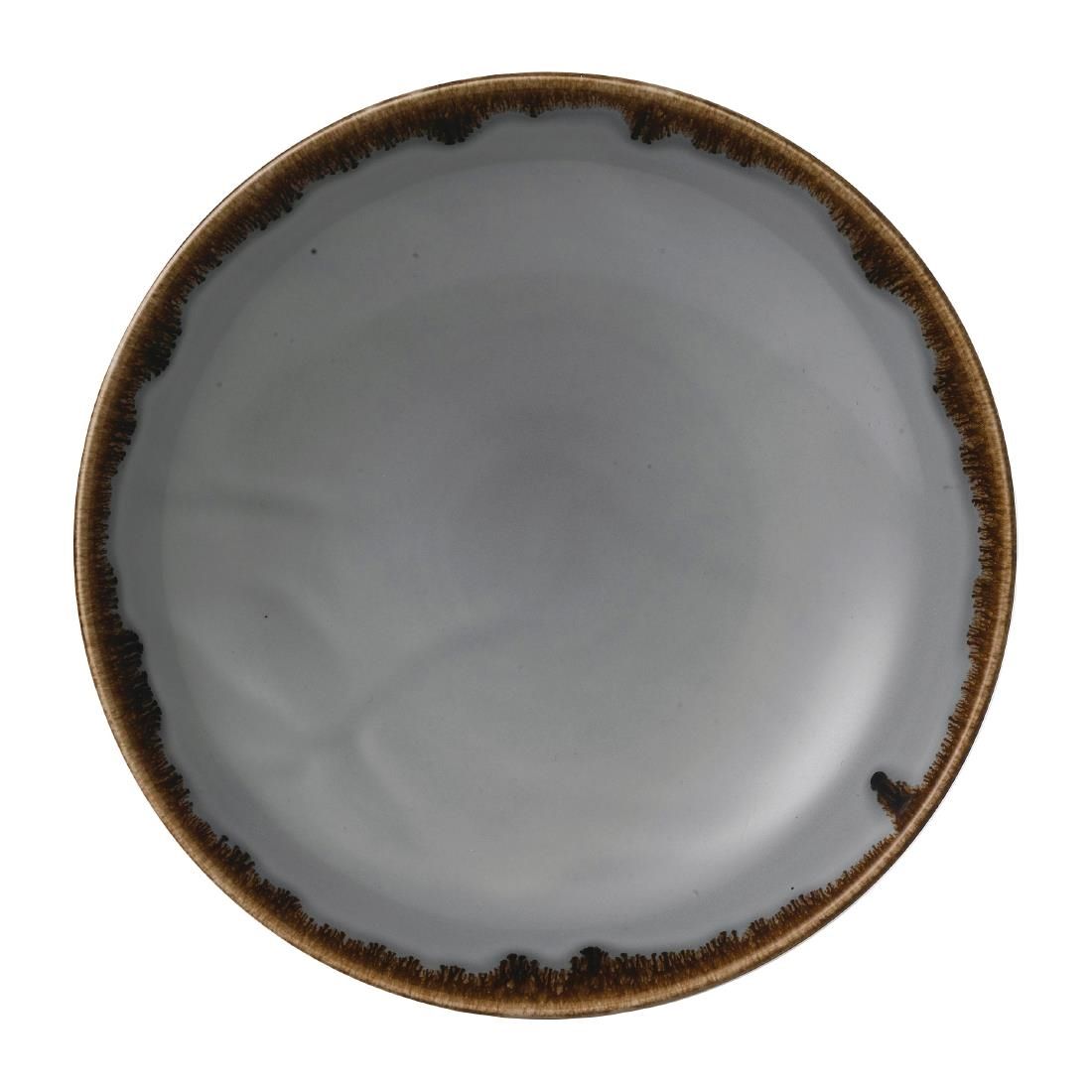 FE363 Dudson Harvest Grey Coupe Bowl 248mm (Pack of 12) JD Catering Equipment Solutions Ltd