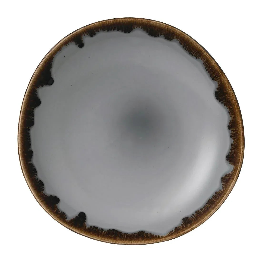 FE364 Dudson Harvest Grey Organic Round Bowl 250mm (Pack of 12) - JD Catering Equipment Solutions Ltd