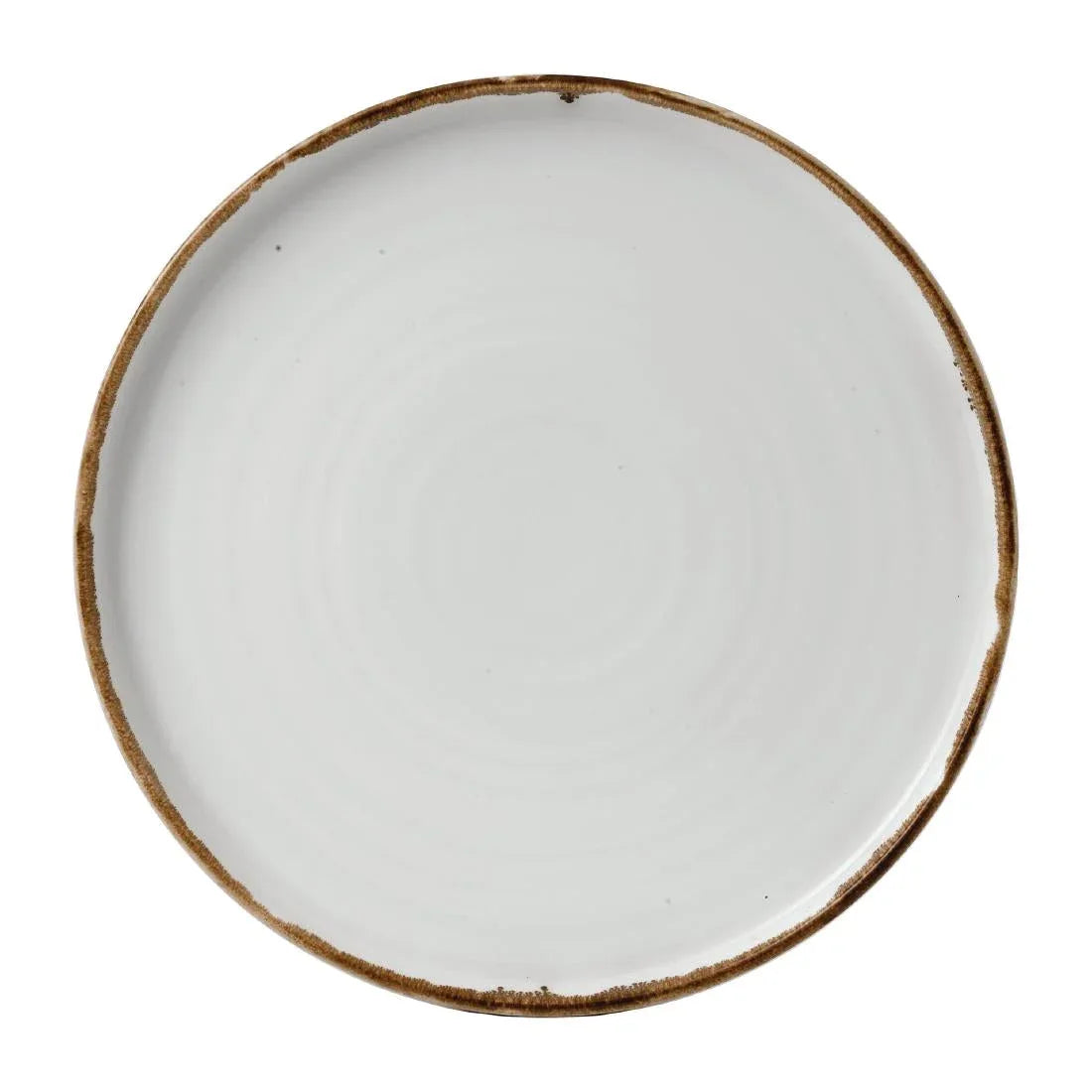 FE383 Dudson Harvest Natural Walled Plate 260mm (Pack of 6) - JD Catering Equipment Solutions Ltd
