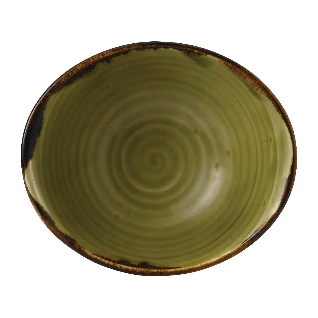 FE396 Dudson Harvest Green Deep Bowl 172 x 146mm (Pack of 6) - JD Catering Equipment Solutions Ltd