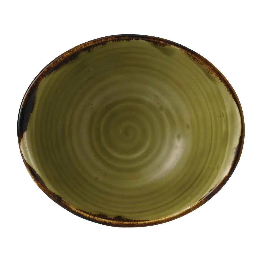 FE396 Dudson Harvest Green Deep Bowl 172 x 146mm (Pack of 6) - JD Catering Equipment Solutions Ltd