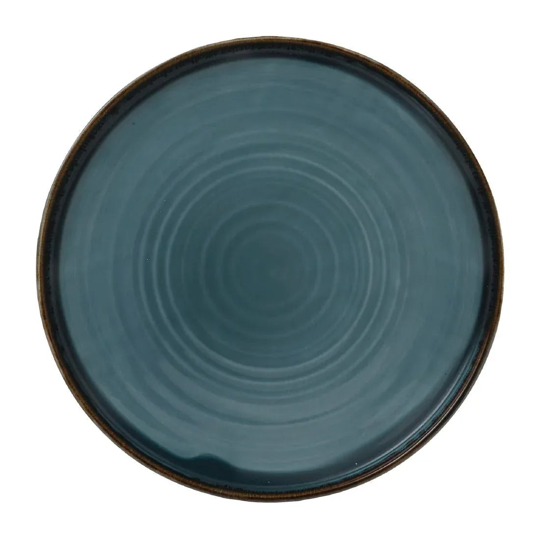 FE398 Dudson Harvest Blue Walled Plate 220mm (Pack of 6) - JD Catering Equipment Solutions Ltd