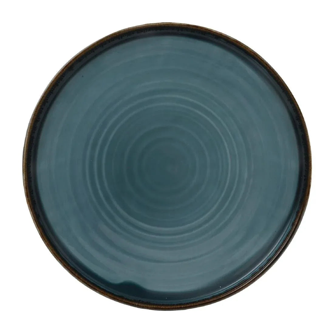 FE398 Dudson Harvest Blue Walled Plate 220mm (Pack of 6) - JD Catering Equipment Solutions Ltd