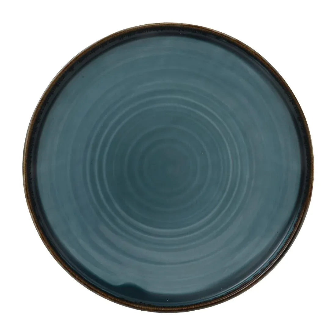 FE399 Dudson Harvest Blue Walled Plate 260mm (Pack of 6) - JD Catering Equipment Solutions Ltd