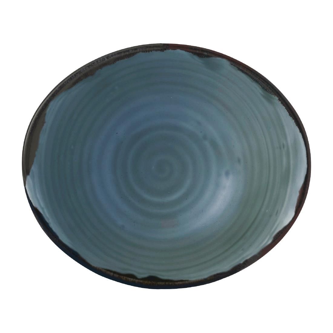 FE400 Dudson Harvest Blue Deep Bowl 172 x 146mm (Pack of 6) JD Catering Equipment Solutions Ltd