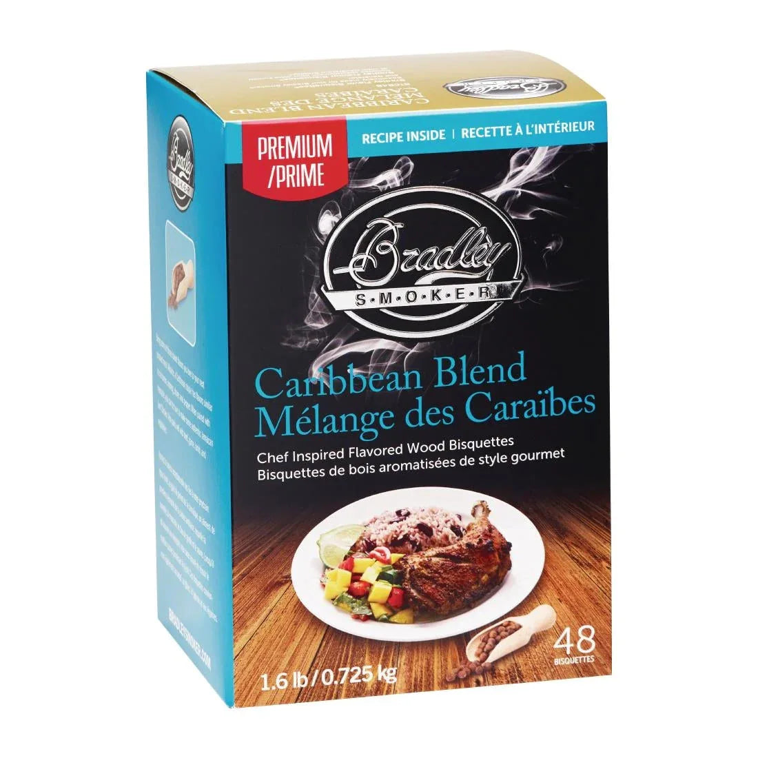 FE650 Bradley Food Smoker Caribbean Blend Premium Flavour (Pack of 48) - JD Catering Equipment Solutions Ltd