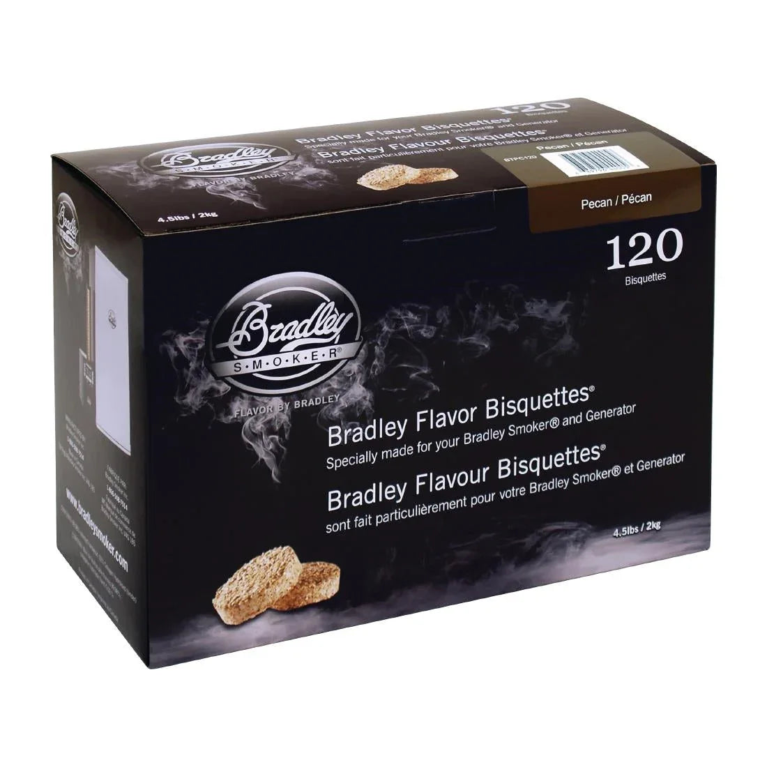 FE655 Bradley Food Smoker Pecan Flavour Bisquette (Pack of 120) - JD Catering Equipment Solutions Ltd