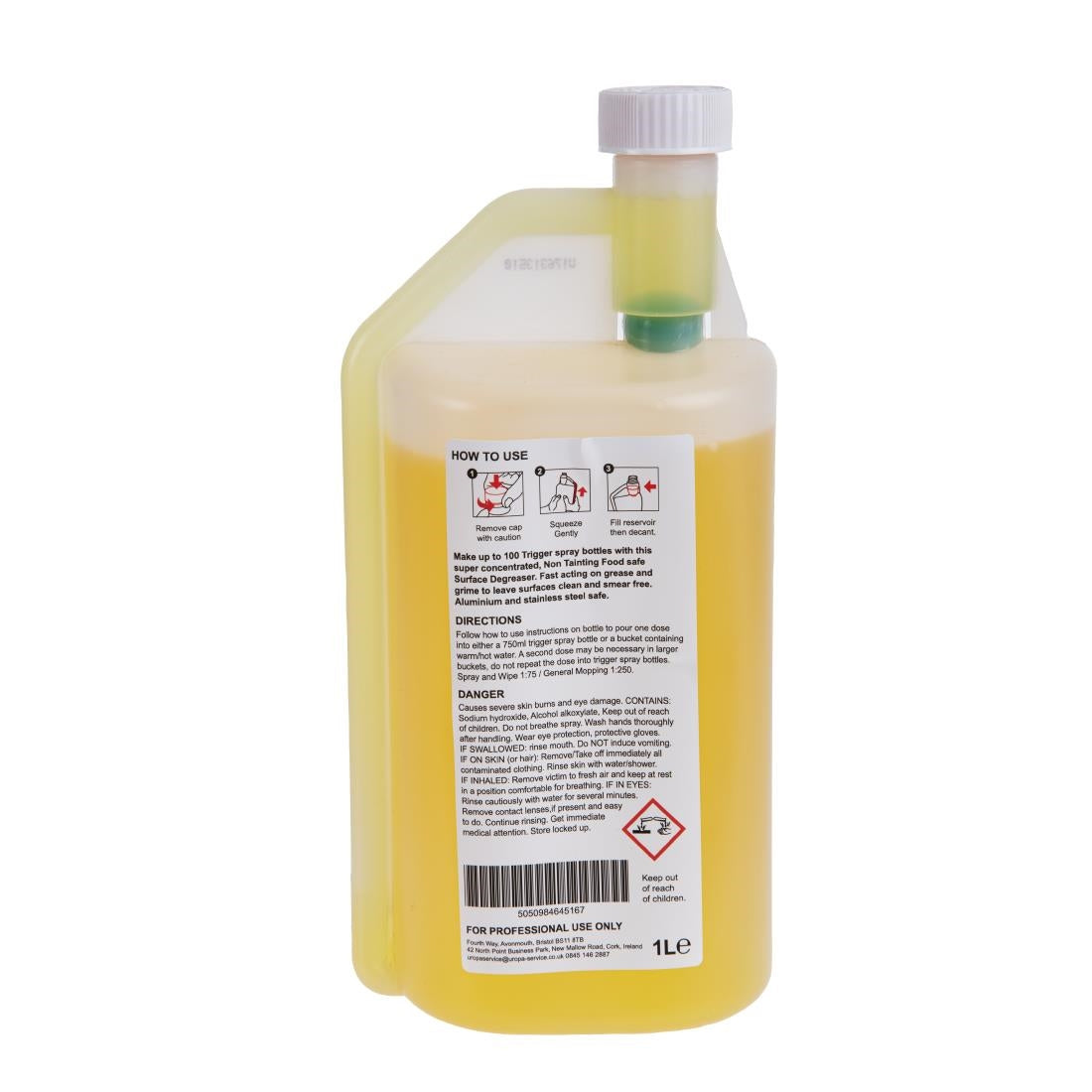 FE714 Jantex Kitchen Degreaser Super Concentrate 1Ltr JD Catering Equipment Solutions Ltd