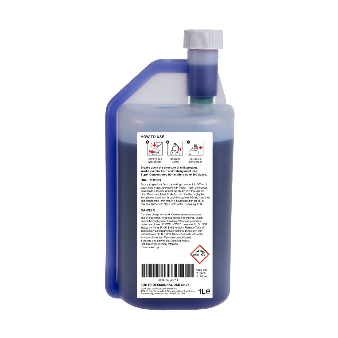 FE784 Jantex Coffee Machine Descaler Super Concentrate 1Ltr JD Catering Equipment Solutions Ltd