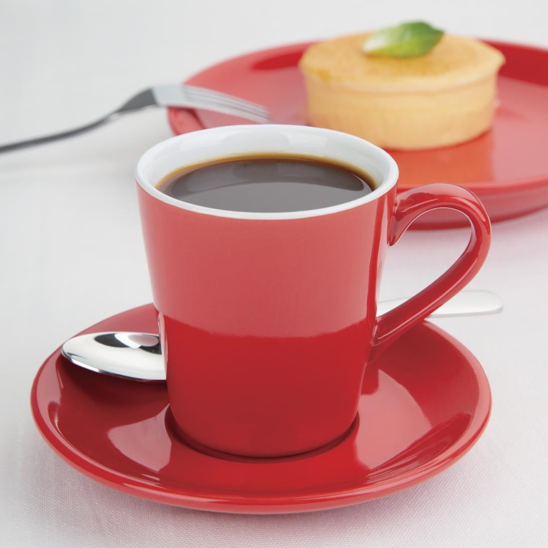 FF990 Olympia Cafe Flat White Red - 170ml 5.74fl oz (Box 12) JD Catering Equipment Solutions Ltd