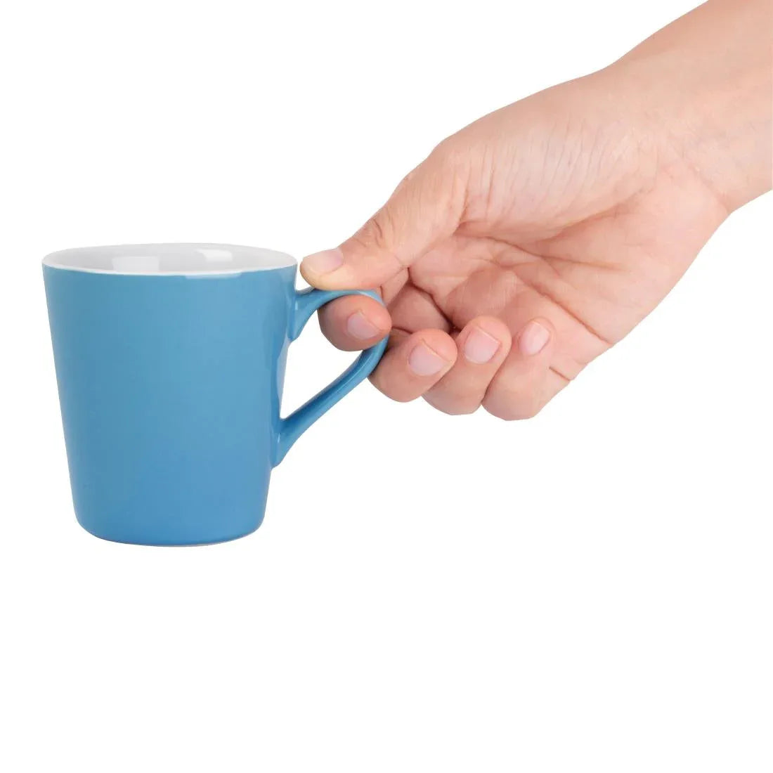 FF994 Olympia Cafe Flat White Blue - 170ml 5.74fl oz (Box 12) - JD Catering Equipment Solutions Ltd