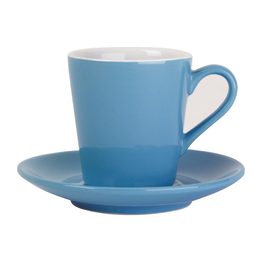 FF994 Olympia Cafe Flat White Blue - 170ml 5.74fl oz (Box 12) JD Catering Equipment Solutions Ltd