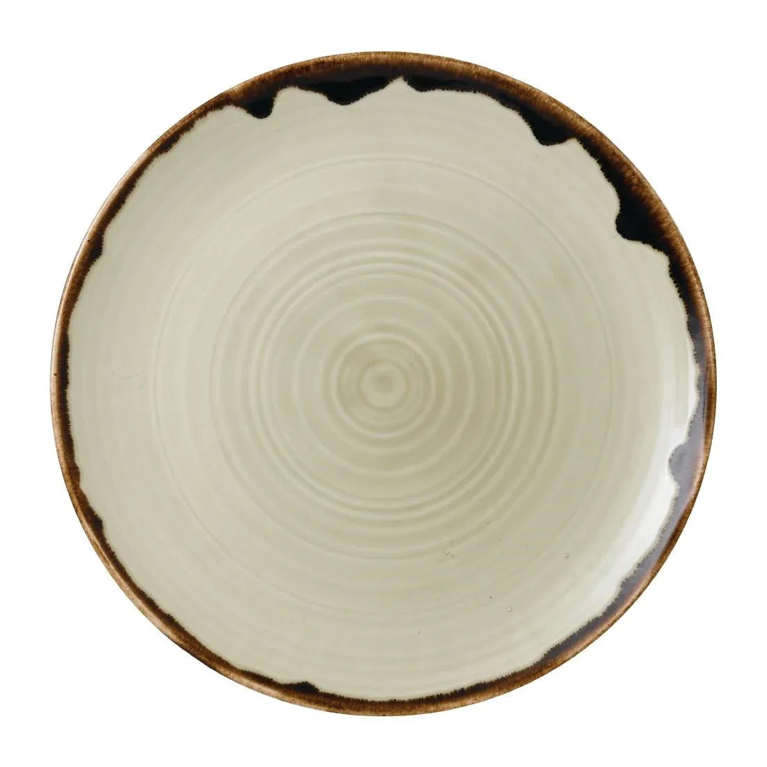 FJ740 Dudson Harvest Dudson Linen Coupe Plate 295mm (Pack of 12) - JD Catering Equipment Solutions Ltd