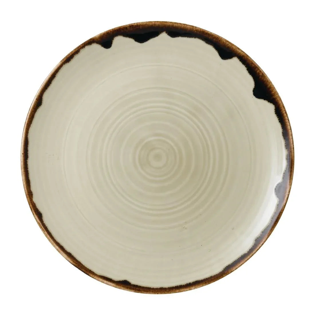 FJ740 Dudson Harvest Dudson Linen Coupe Plate 295mm (Pack of 12) - JD Catering Equipment Solutions Ltd