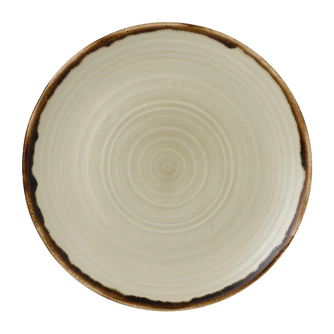 FJ741 Dudson Harvest Dudson Linen Coupe Plate 275mm (Pack of 12) - JD Catering Equipment Solutions Ltd