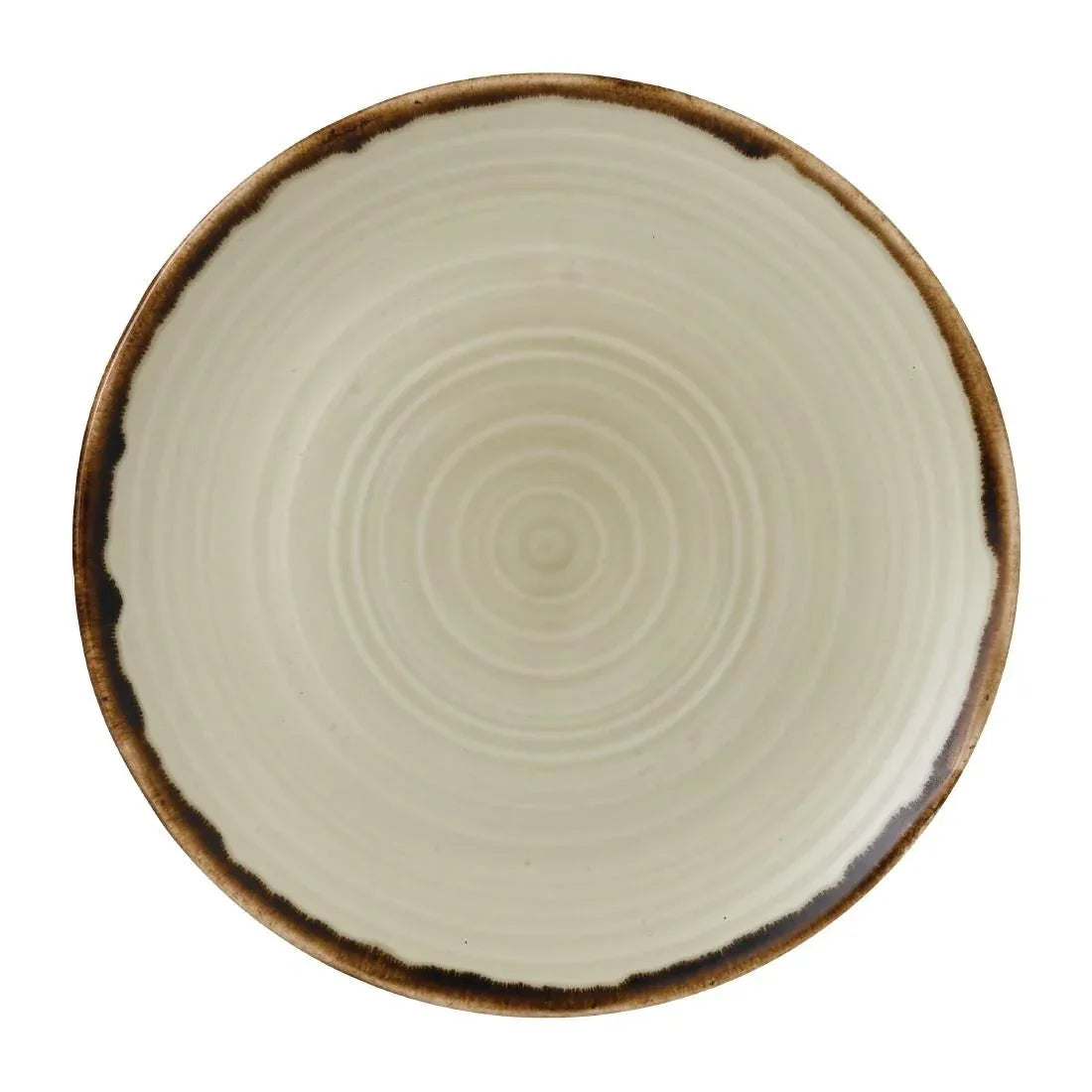FJ741 Dudson Harvest Dudson Linen Coupe Plate 275mm (Pack of 12) - JD Catering Equipment Solutions Ltd
