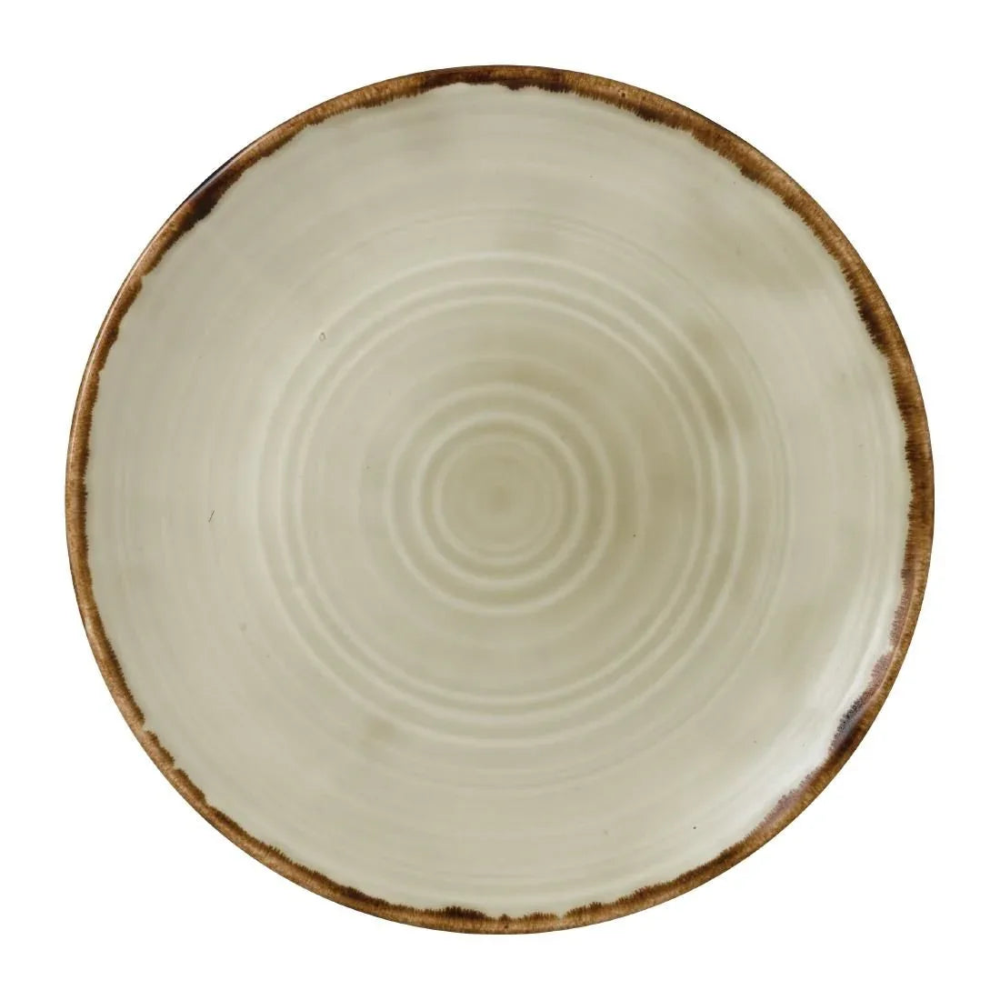 FJ742 Dudson Harvest Dudson Linen Coupe Plate 230mm (Pack of 12) - JD Catering Equipment Solutions Ltd