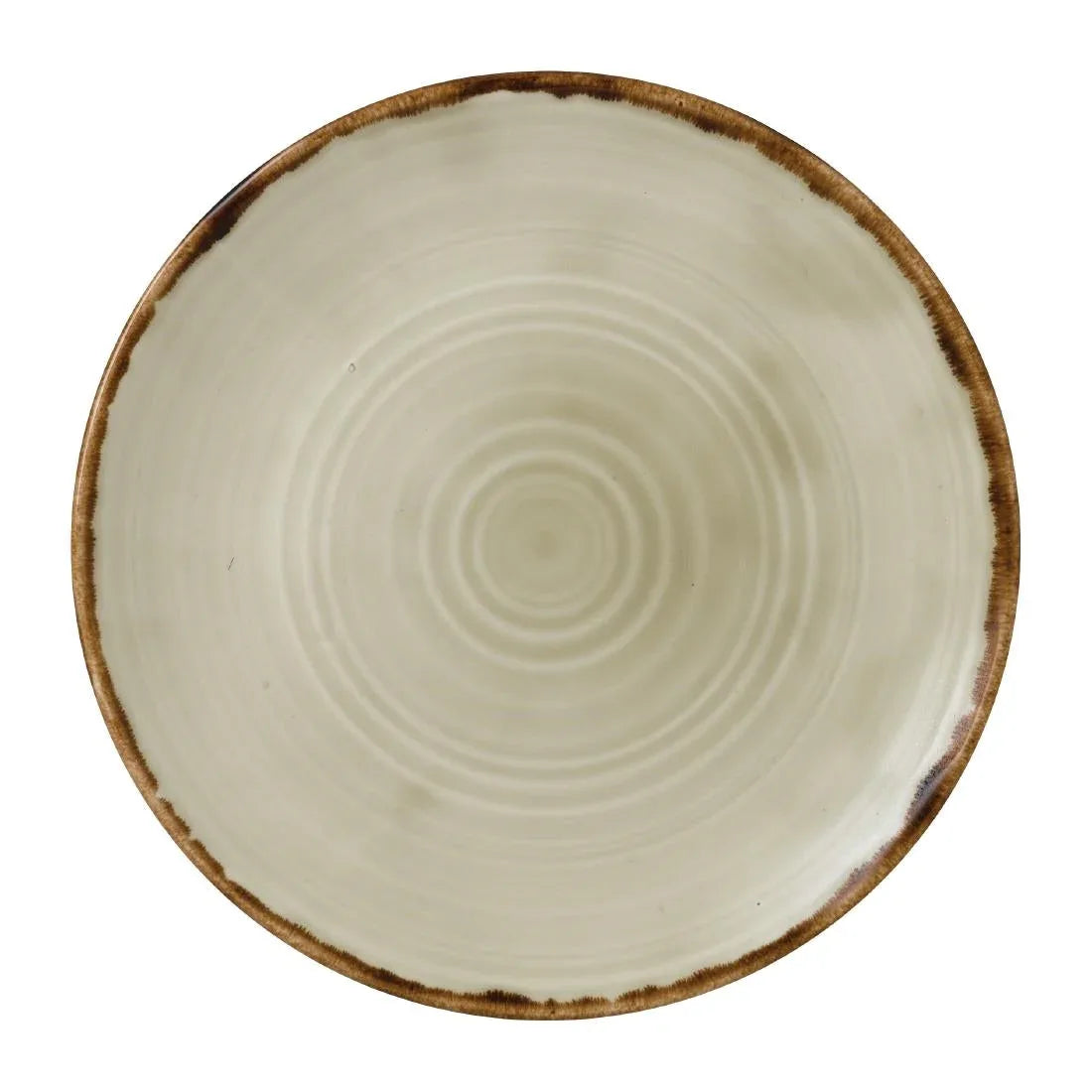 FJ742 Dudson Harvest Dudson Linen Coupe Plate 230mm (Pack of 12) - JD Catering Equipment Solutions Ltd