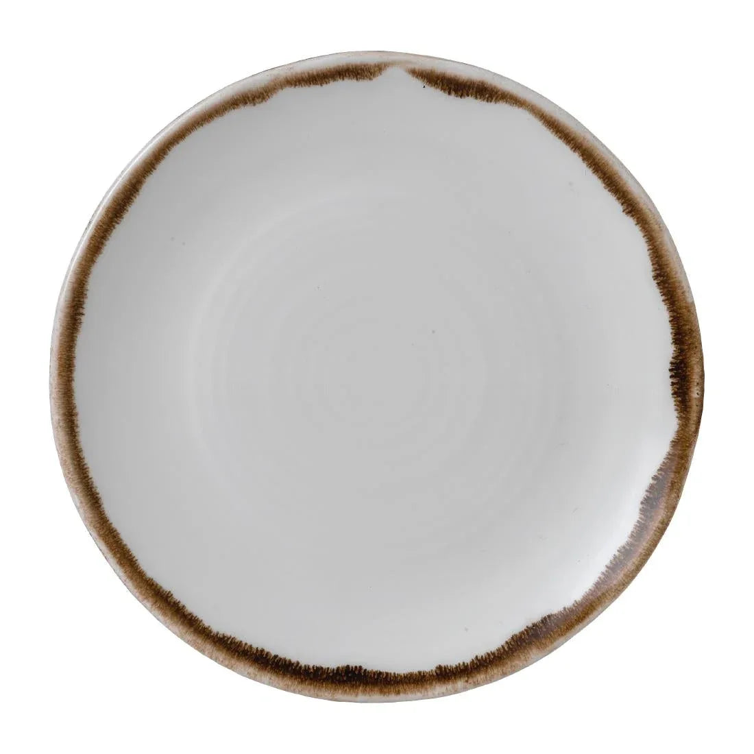 FJ753 Dudson Harvest Natural Coupe Plate 164mm (Pack of 12) - JD Catering Equipment Solutions Ltd