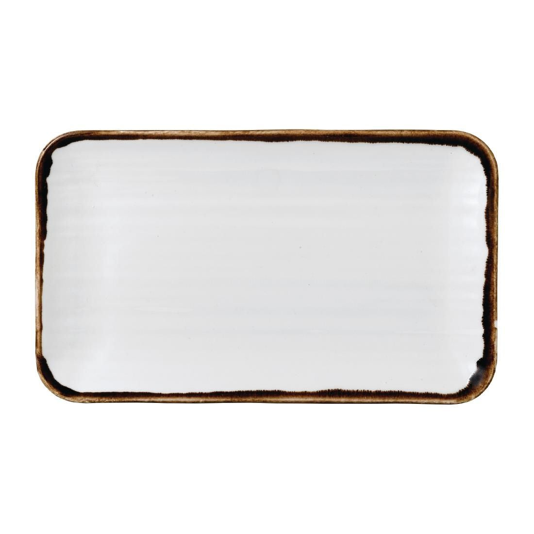 FJ757 Dudson Harvest Natural Rectangular Plate 275mm (Pack of 12) JD Catering Equipment Solutions Ltd