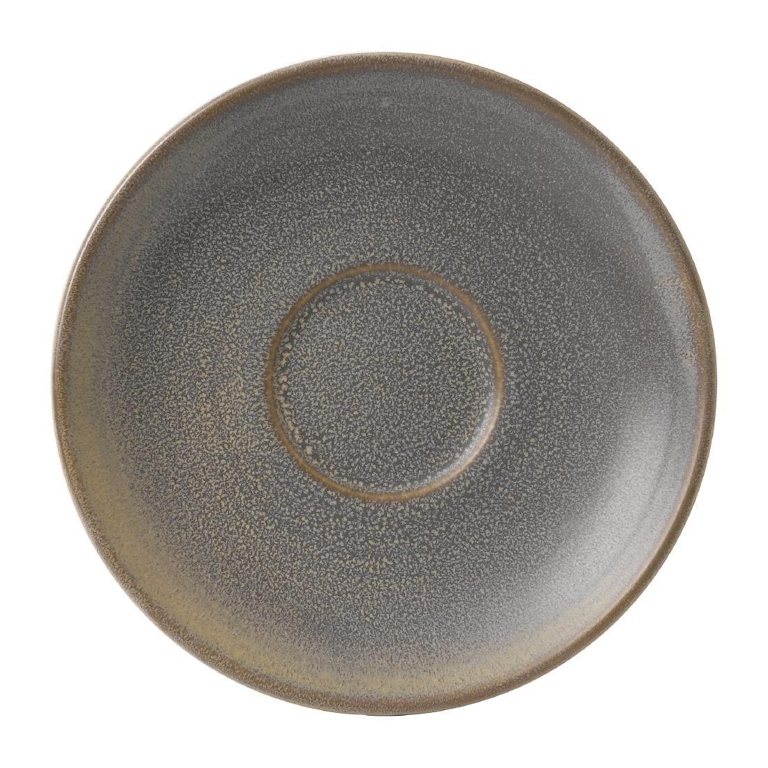 FJ762 Dudson Evo Granite Saucer 162mm (Pack of 6) - JD Catering Equipment Solutions Ltd