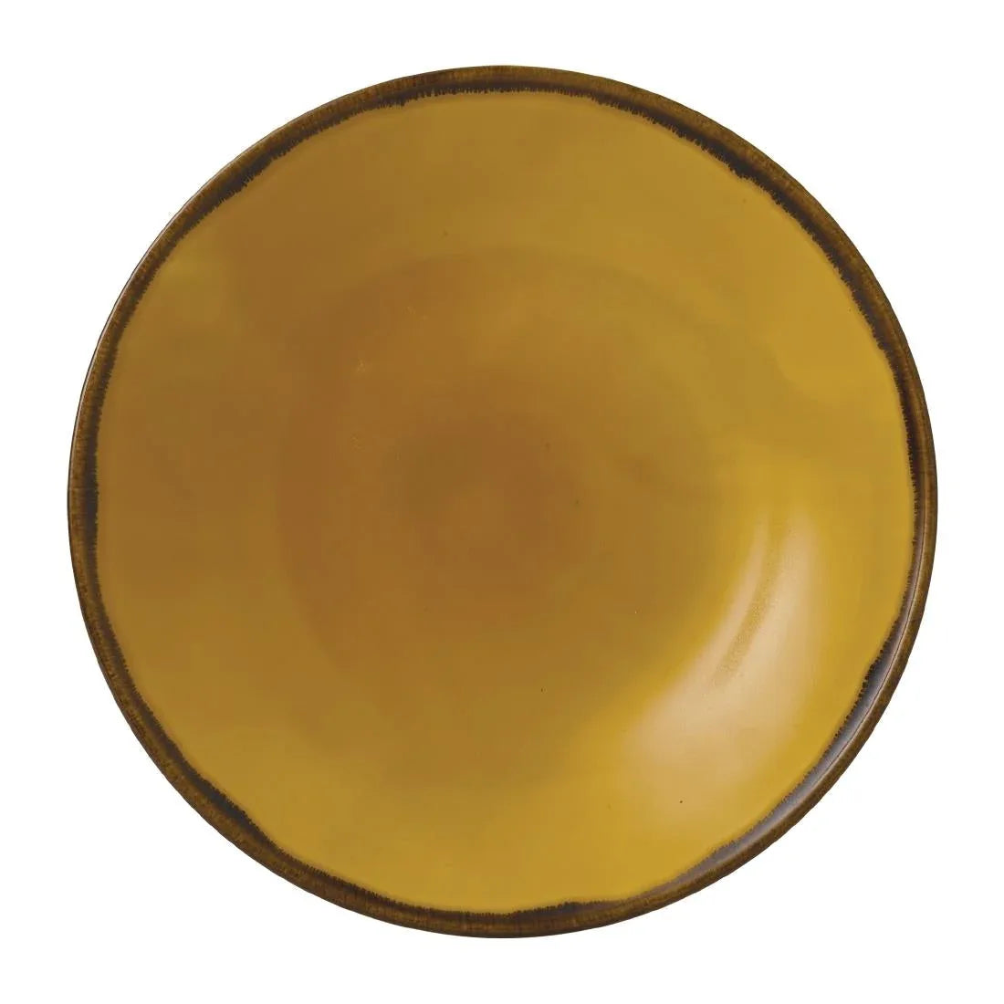 FJ770 Dudson Harvest Dudson Mustard Coupe Plate 288m (Pack of 12) - JD Catering Equipment Solutions Ltd