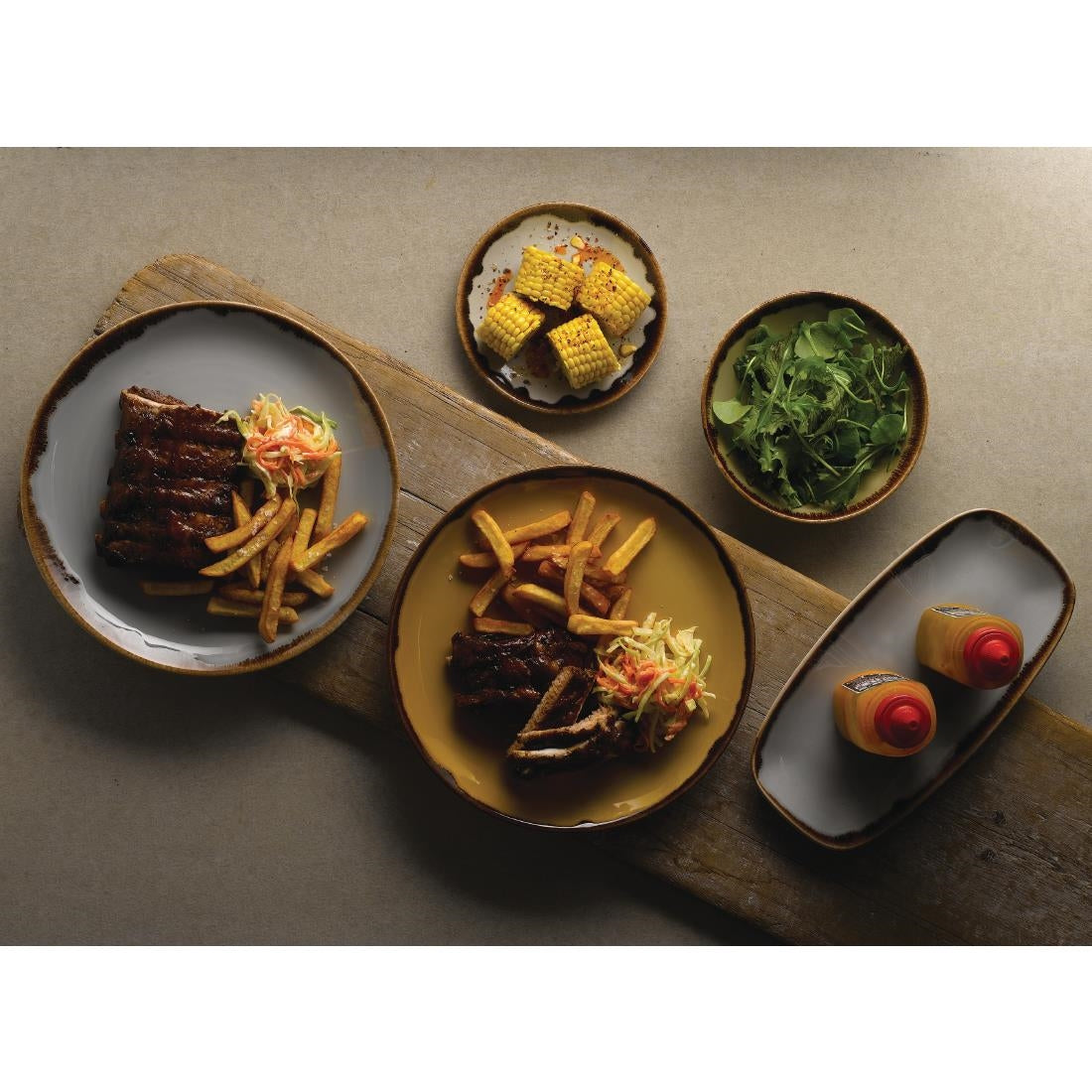 FJ770 Dudson Harvest Dudson Mustard Coupe Plate 288m (Pack of 12) JD Catering Equipment Solutions Ltd