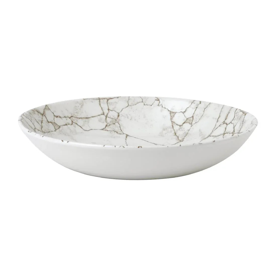 FJ803 Studio Prints Kintsugi Agate Grey Coupe Bowl 40oz (Box 12) - JD Catering Equipment Solutions Ltd