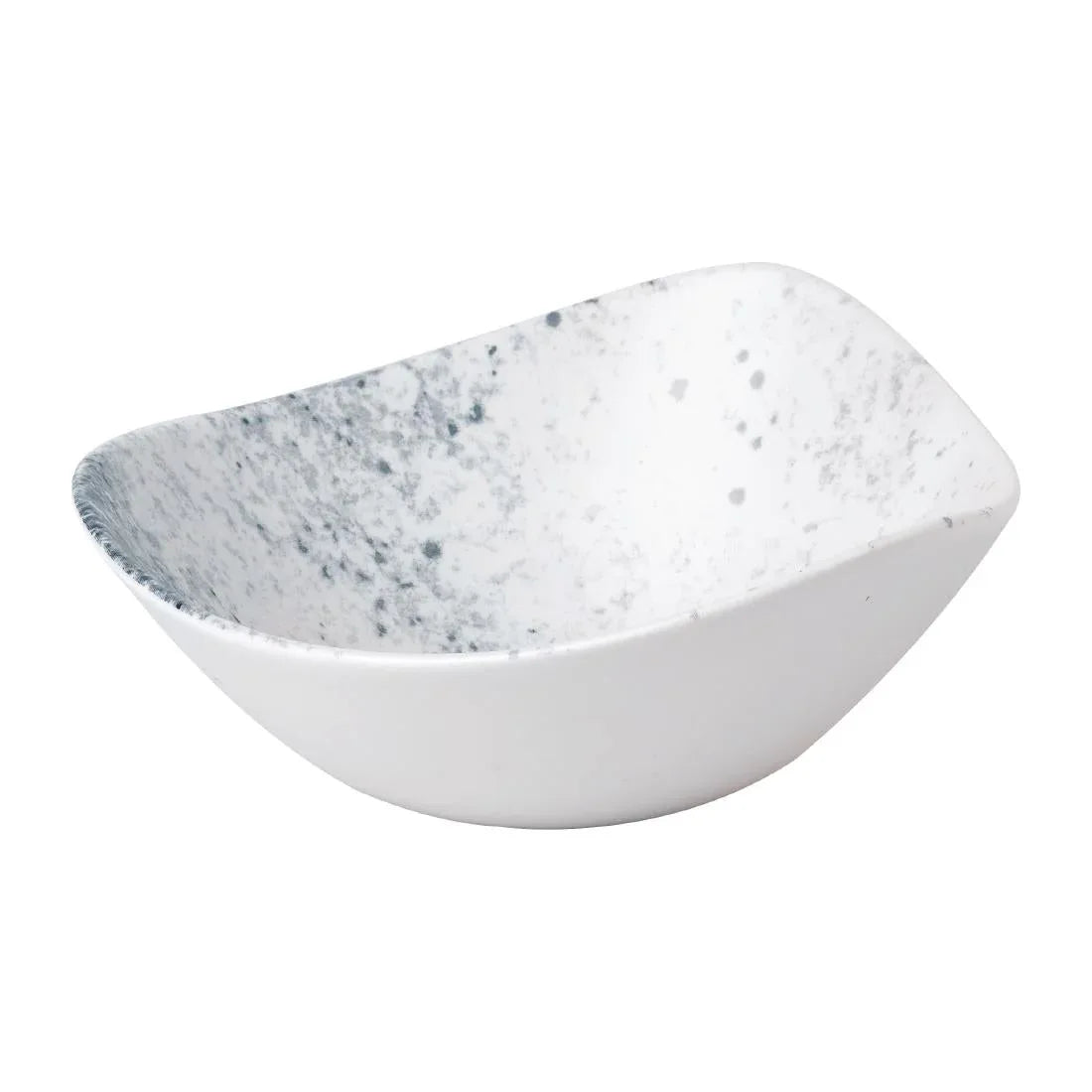 FJ814 Studio Prints Haze Blue Triangle Bowl 13oz (Box 12) - JD Catering Equipment Solutions Ltd