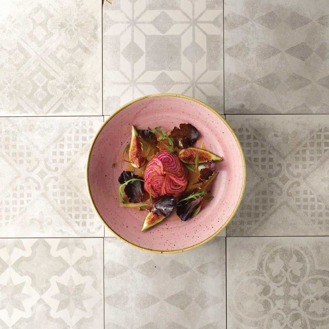 FJ904 Stonecast Petal Pink Coupe Bowl 40oz (Pack of 12) JD Catering Equipment Solutions Ltd