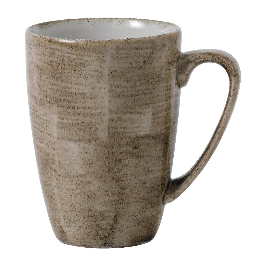 FJ924 Stonecast Patina Antique Taupe Mug 12oz (Pack of 12) JD Catering Equipment Solutions Ltd