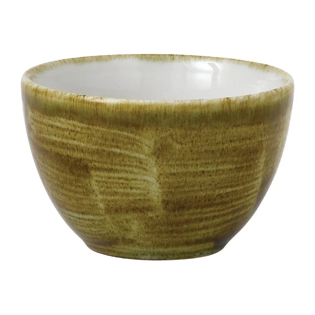 FJ943 Stonecast Plume Olive Sugar Bowl 8oz (Pack of 12) - JD Catering Equipment Solutions Ltd