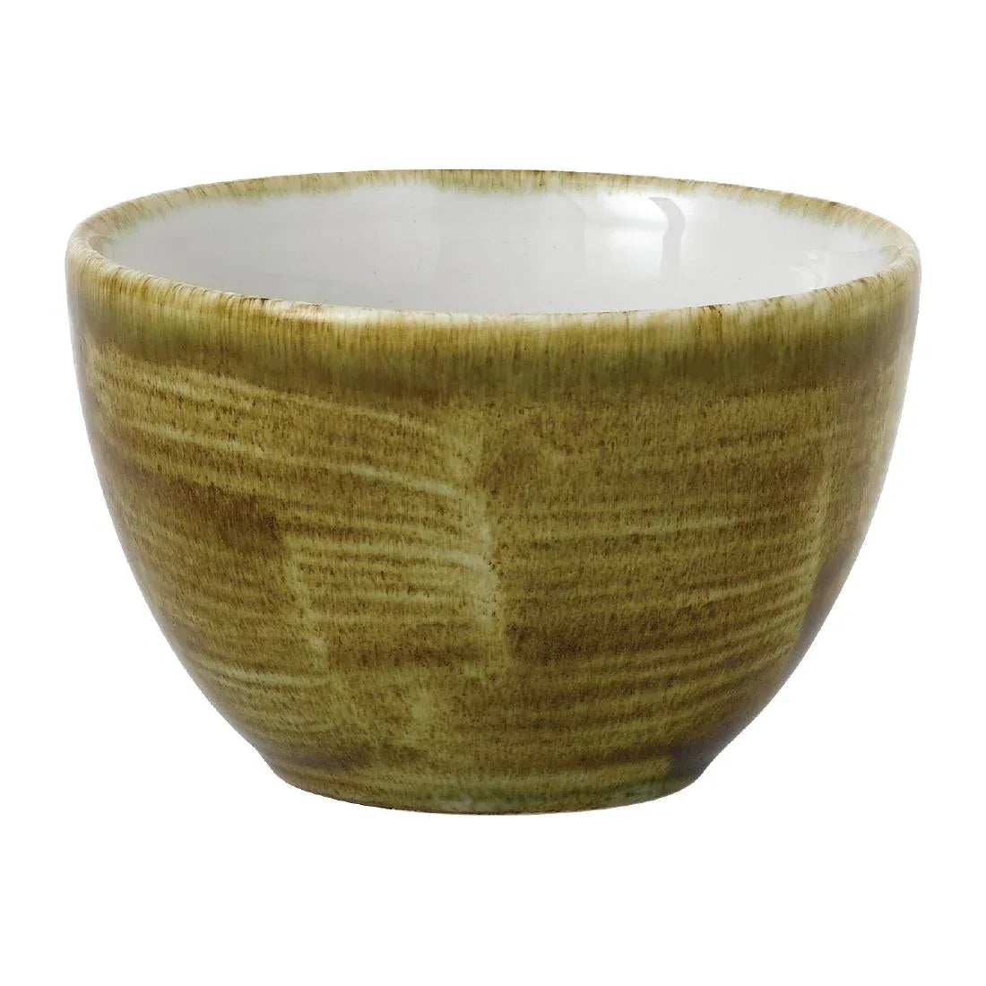 FJ943 Stonecast Plume Olive Sugar Bowl 8oz (Pack of 12) - JD Catering Equipment Solutions Ltd