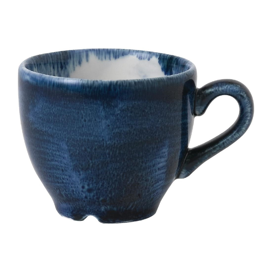 FJ957 Stonecast Plume Ultramarine Espresso Cup 3.5oz (Pack of 12) JD Catering Equipment Solutions Ltd
