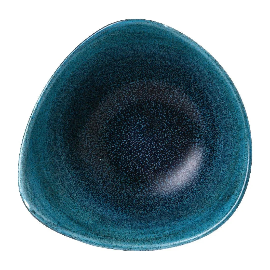 FJ975 Stonecast Aqueous Lagoon Triangle Bowl 13oz (Box 12) - JD Catering Equipment Solutions Ltd