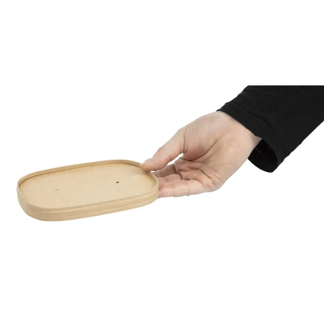 FP454 Colpac Stagione Microwavable Paperboard Food Box Lids (Pack of 300) - JD Catering Equipment Solutions Ltd