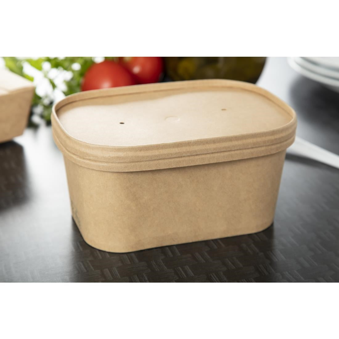 FP459 Colpac Stagione Recyclable Microwavable Food Boxes 1Ltr / 35oz (Pack of 300) JD Catering Equipment Solutions Ltd