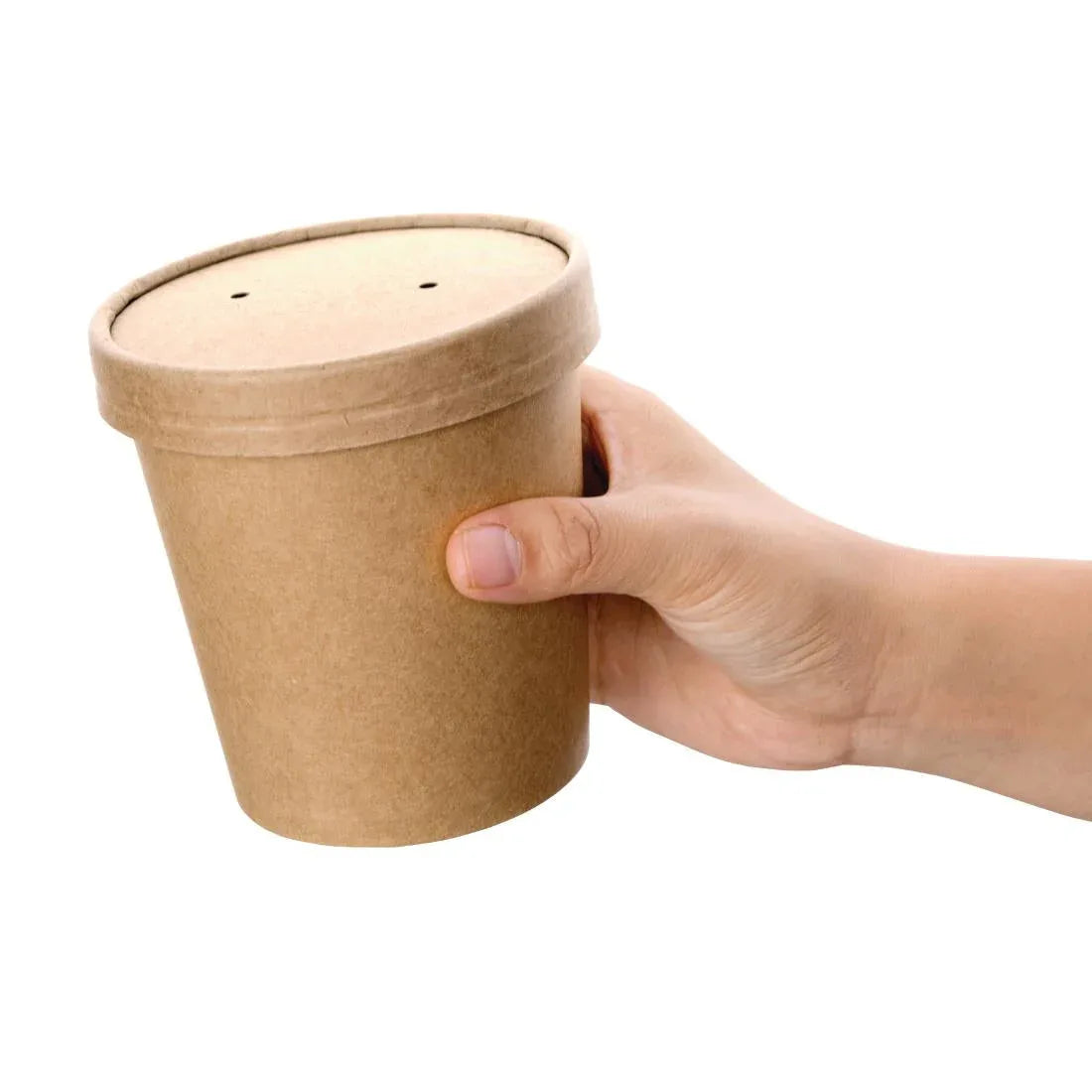 FP477 Fiesta Recyclable Soup Containers 455ml/16oz 98mm (Pack of 500) - JD Catering Equipment Solutions Ltd