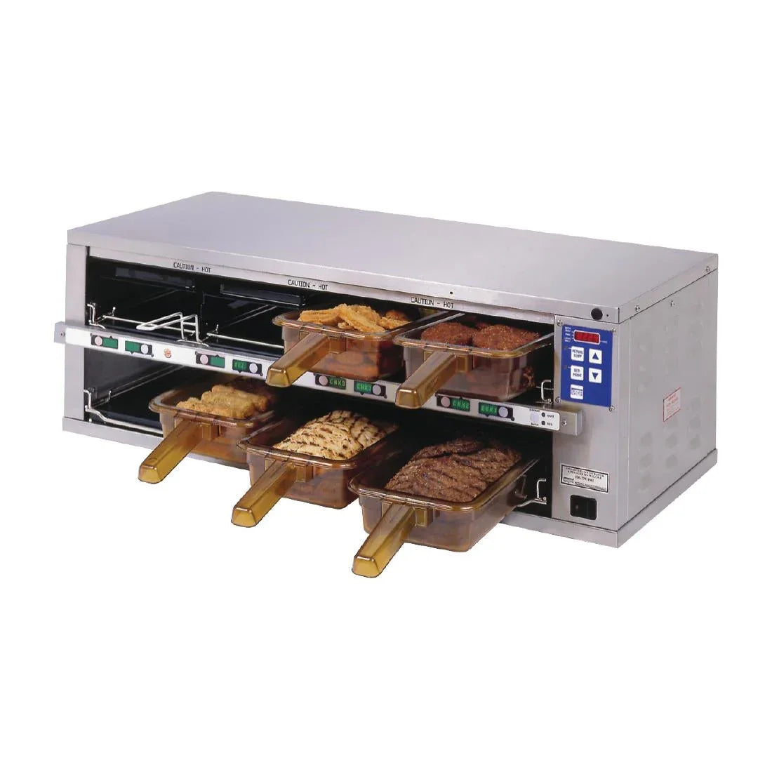 FP569 Prince Castle MenuTrak Dedicated Hot Holding Bin DHB2PT-33CGB - JD Catering Equipment Solutions Ltd