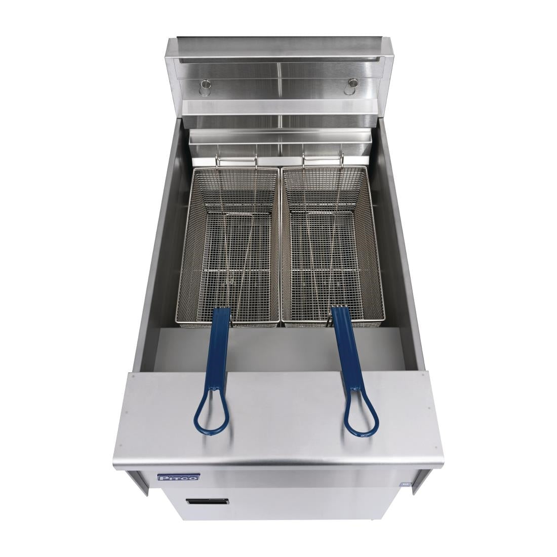 FP877 Pitco Single Tank Twin Basket Fryer SE18S-SSTC JD Catering Equipment Solutions Ltd