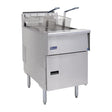 FP877 Pitco Single Tank Twin Basket Fryer SE18S-SSTC JD Catering Equipment Solutions Ltd
