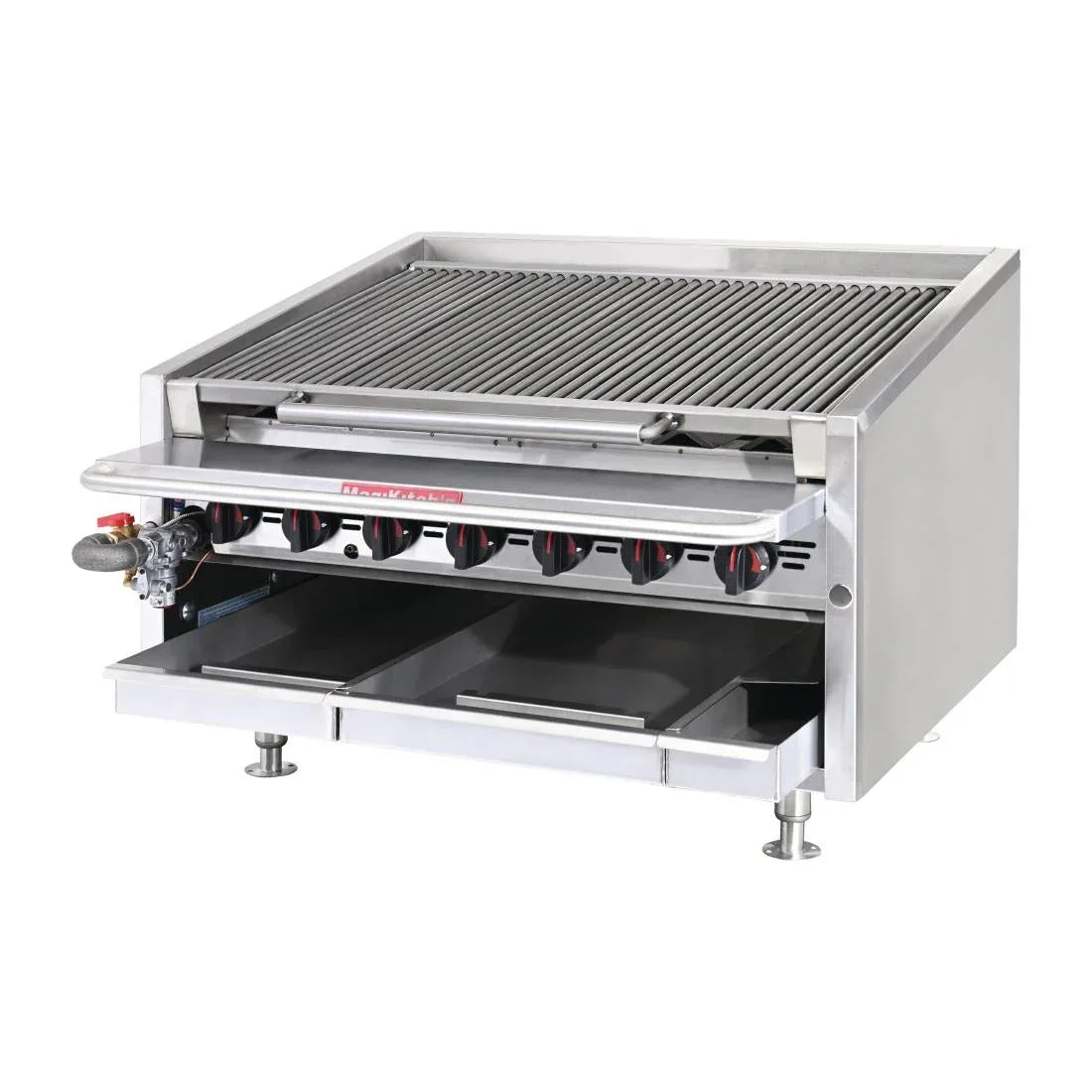 FP887 MagiKitch'n Gas Chargrill RMB624 - JD Catering Equipment Solutions Ltd
