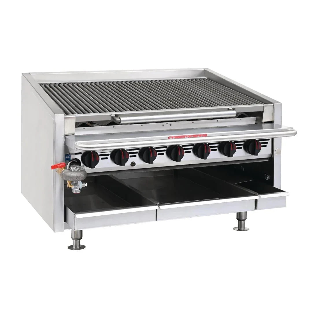 FP888 MagiKitch'n Gas Chargrill RMB648 - JD Catering Equipment Solutions Ltd