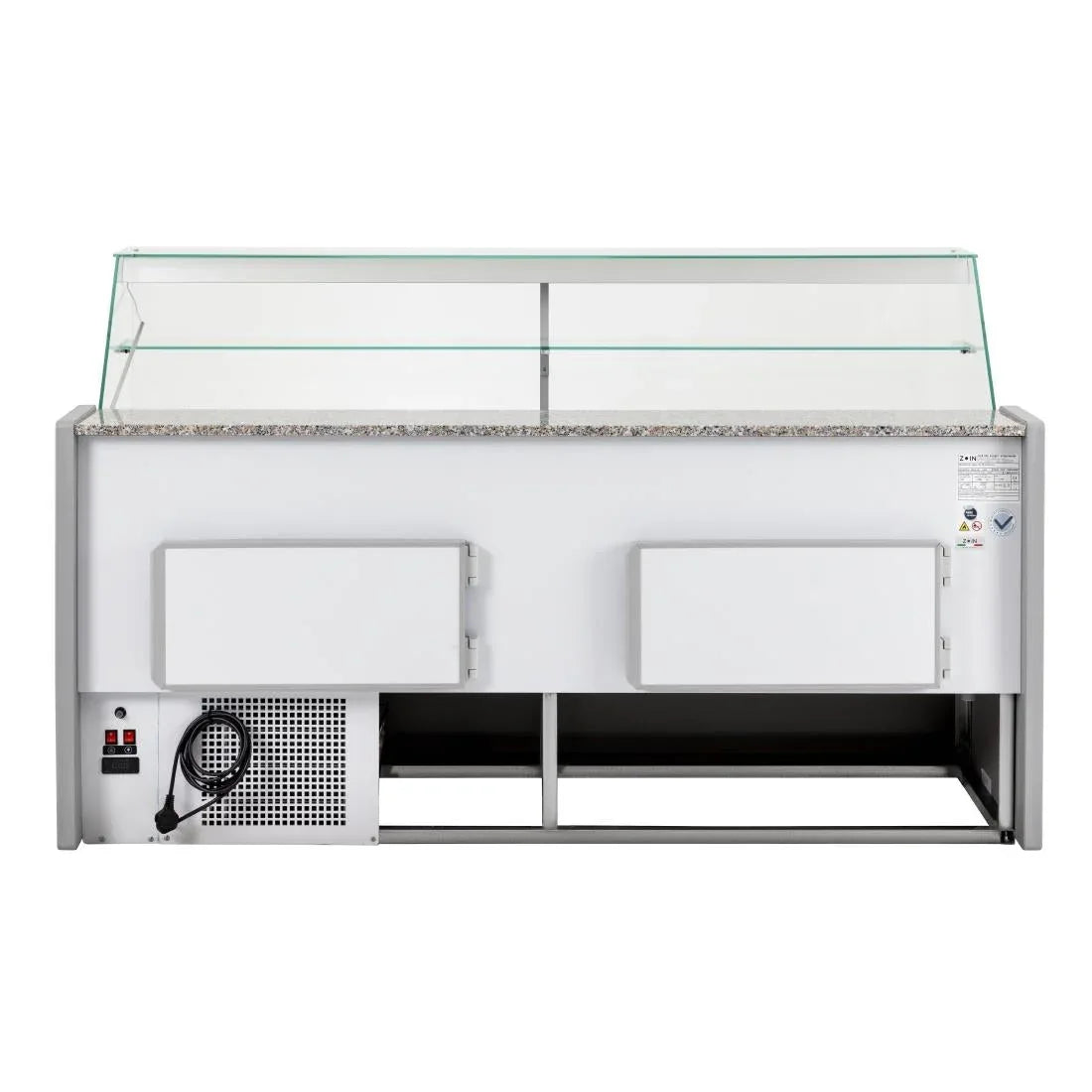 FP924-200 Zoin Tibet Serve Over Counter Grey 2000mm - JD Catering Equipment Solutions Ltd