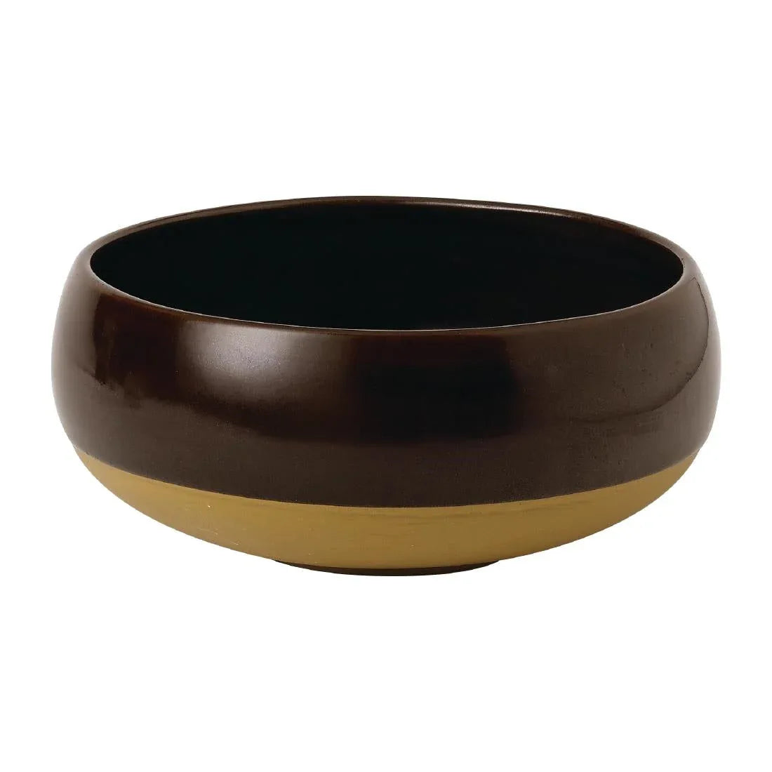 FR004 Churchill Emerge Cinnamon Brown Bowl 158mm (Pack of 6) - JD Catering Equipment Solutions Ltd