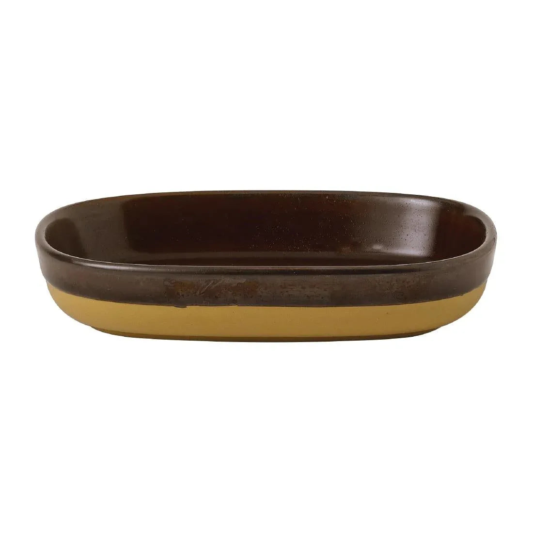 FR006 Churchill Emerge Cinnamon Brown Tray 170 x 117mm (Pack of 6) - JD Catering Equipment Solutions Ltd